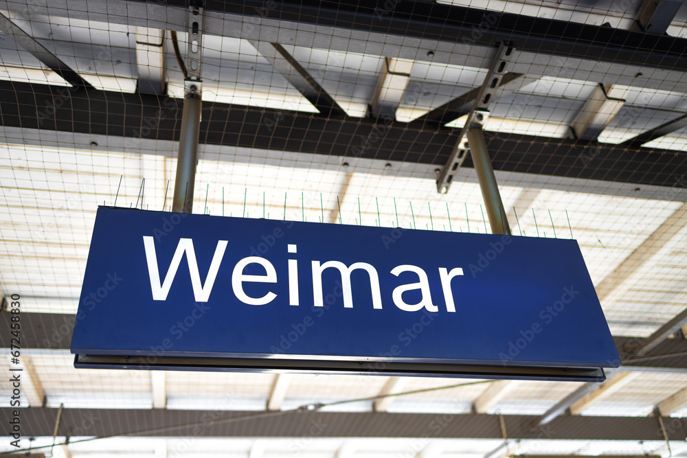 Obraz premium a sign of weimar germany