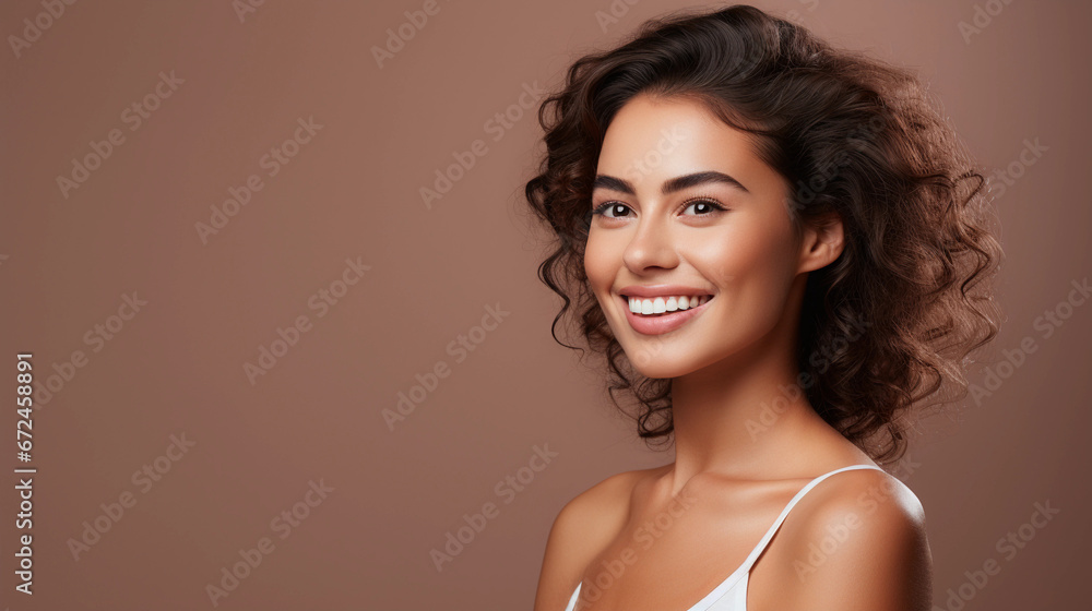 Portrait of a beautiful young smiling latin woman Portrait of a beautiful young smiling latin woman