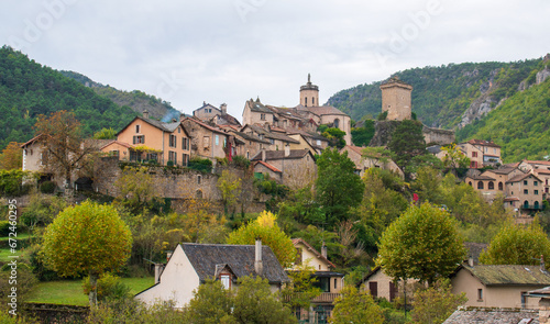 Le village du Rozier en Loz  re  France