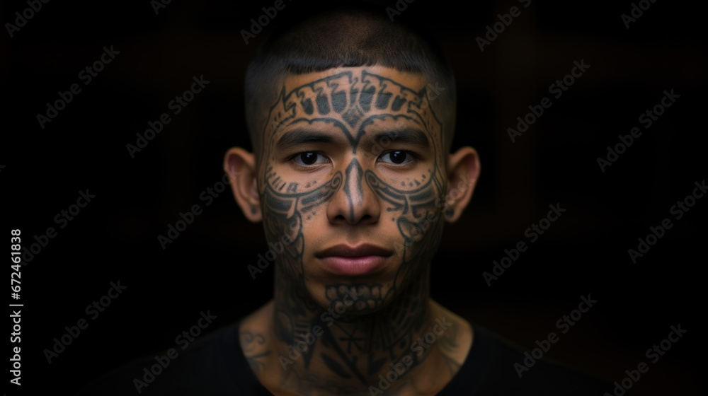 Tattooed criminal