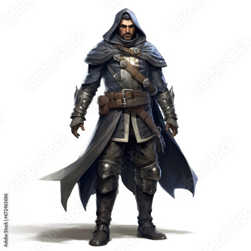 "Rogue Leader in Full Glory" , Medieval Fantasy RPG Illustration