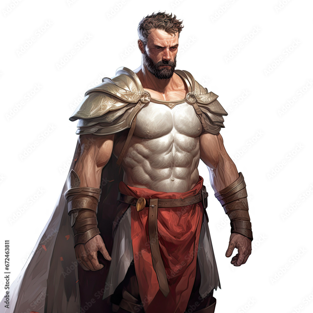 Gladiator in Digital Arena: Majestic
, Medieval Fantasy RPG Illustration Gladiator in Digital Arena: Majestic
, Medieval Fantasy RPG Illustration