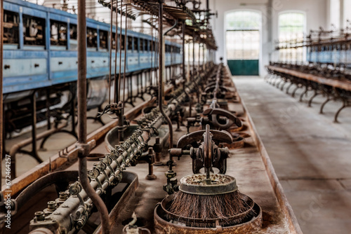 Historical Industrial complex Tzivre Silk Factory in Soufli Evros Greece photo