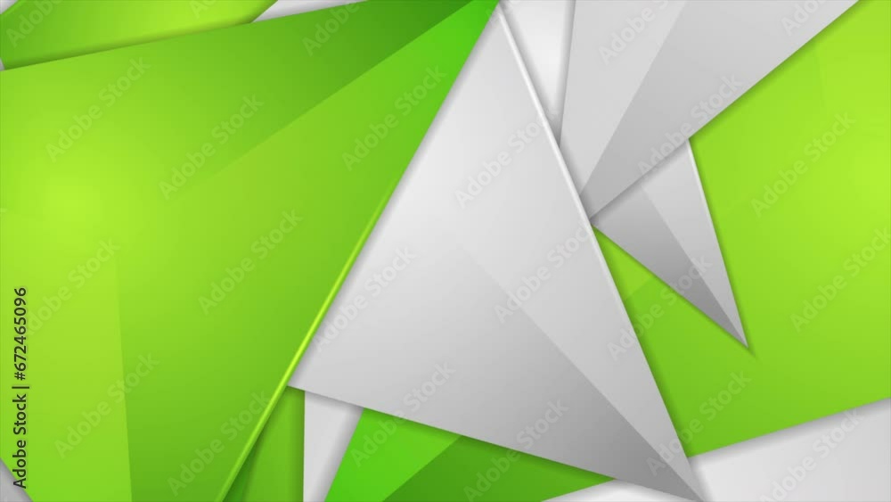 Grey and green polygonal geometric abstract background. Seamless looping motion design. Video animation Ultra HD 4K 3840x2160 Grey and green polygonal geometric abstract background. Seamless looping motion design. Video animation Ultra HD 4K 3840x2160