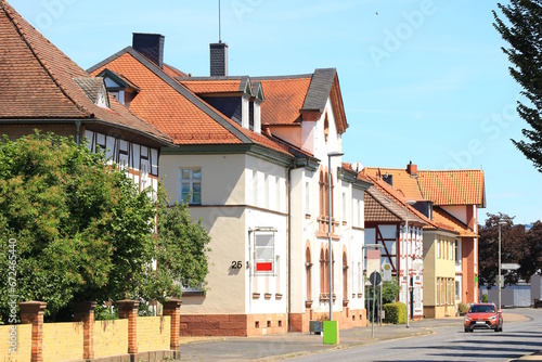 Eine Straße in Ziegenhain.