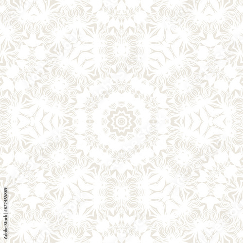 White subtle background. Beautiful floral ornament. Perfect for invitations or wedding design. 