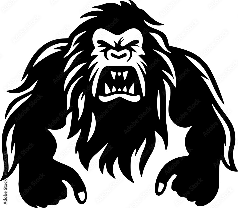 Bigfoot - High Quality Vector Logo - Vector illustration ideal for T-shirt graphic Bigfoot - High Quality Vector Logo - Vector illustration ideal for T-shirt graphic