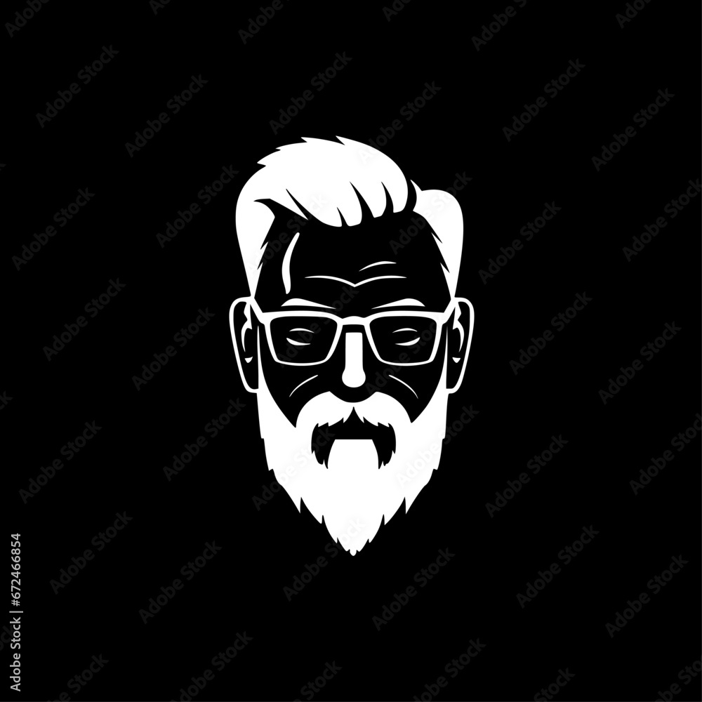 Papa - Minimalist and Flat Logo - Vector illustration Papa - Minimalist and Flat Logo - Vector illustration