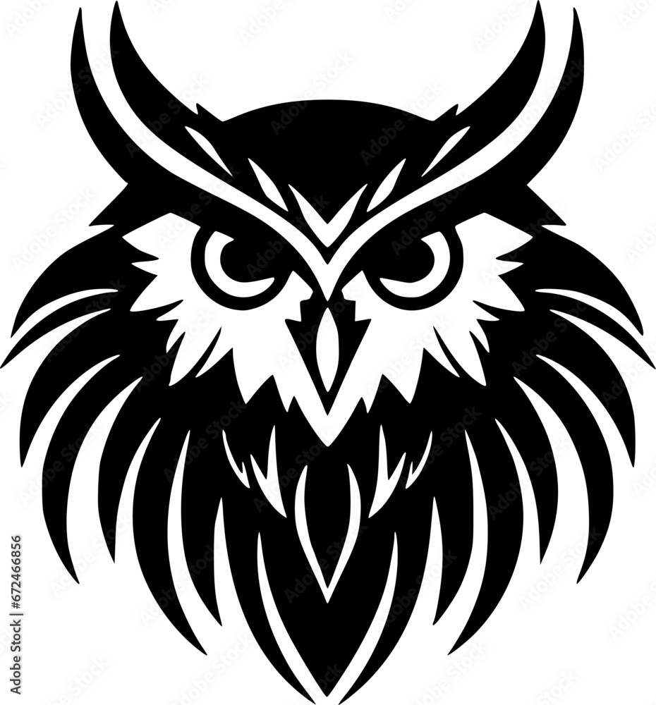 Owl - High Quality Vector Logo - Vector illustration ideal for T-shirt graphic Owl - High Quality Vector Logo - Vector illustration ideal for T-shirt graphic