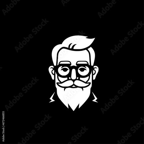 Papa - High Quality Vector Logo - Vector illustration ideal for T-shirt graphic