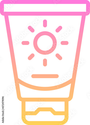 Sunscreen Icon