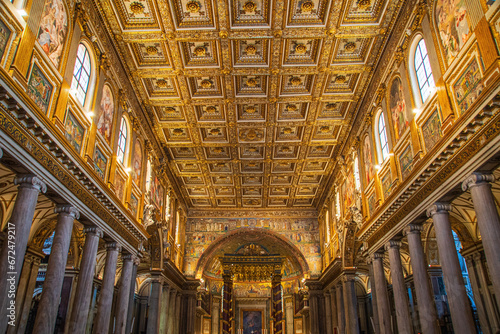 interior of the cathedral