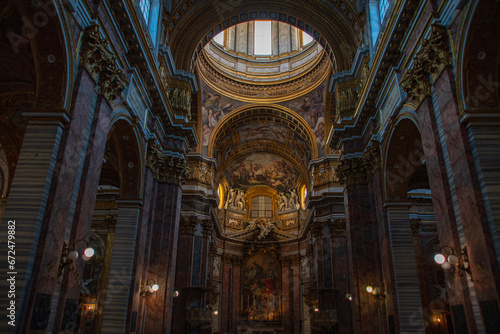 interior of saint cathedral