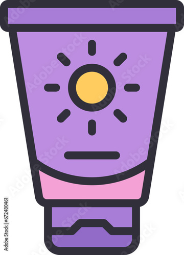 Sunscreen Icon