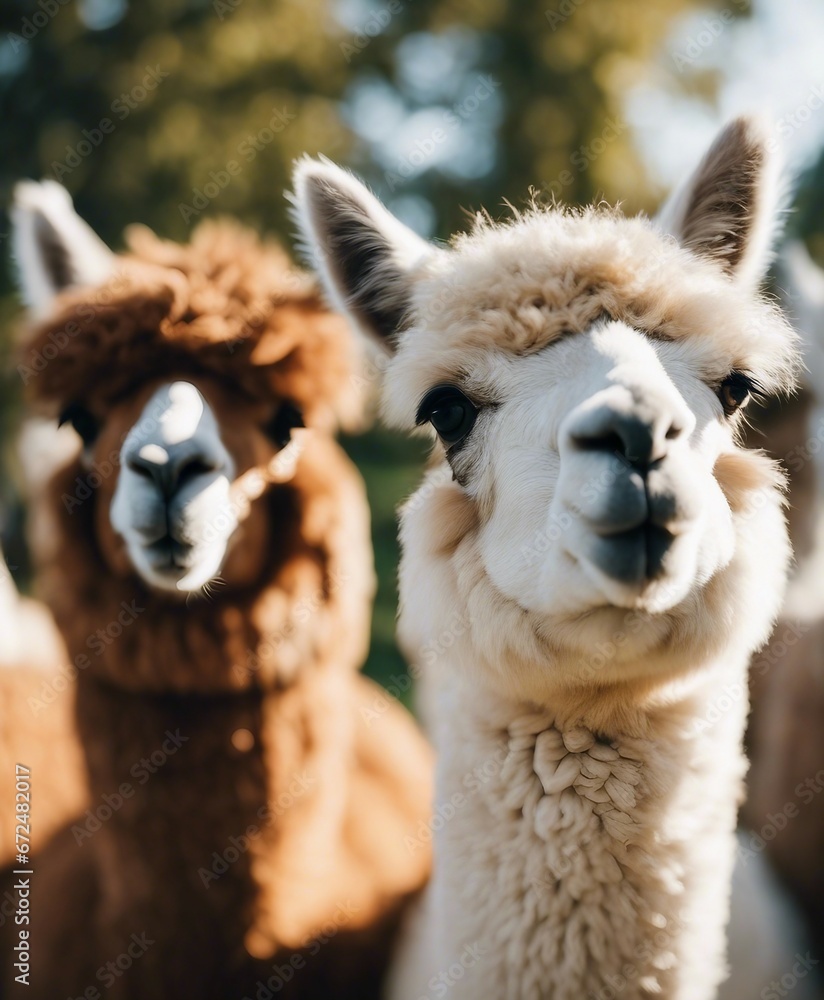 Obraz premium portrait of happy Quokka at the nature 