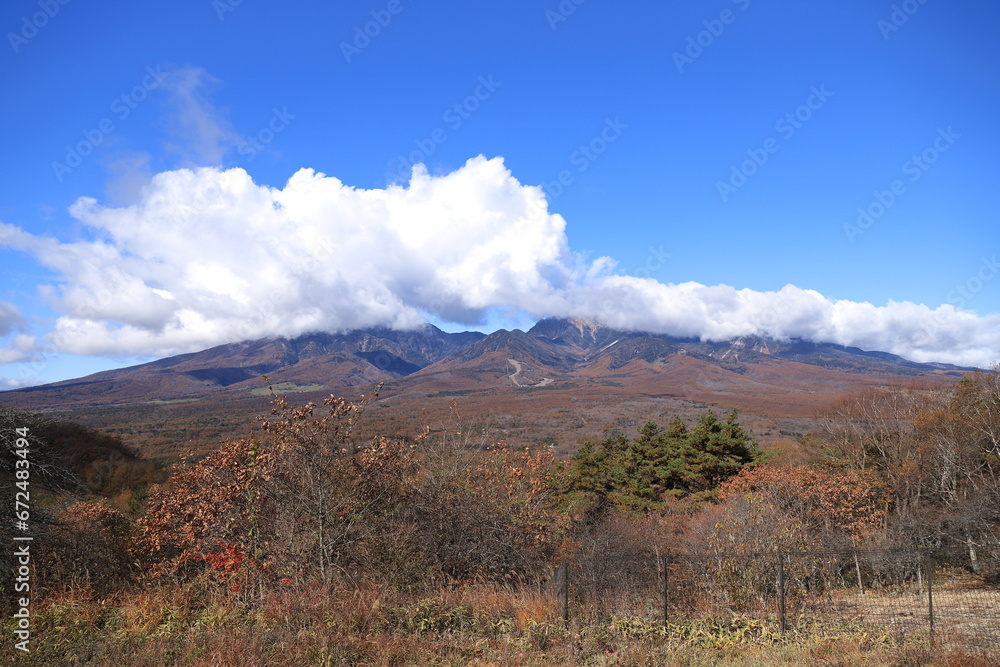 平沢峠、2023年秋の風景