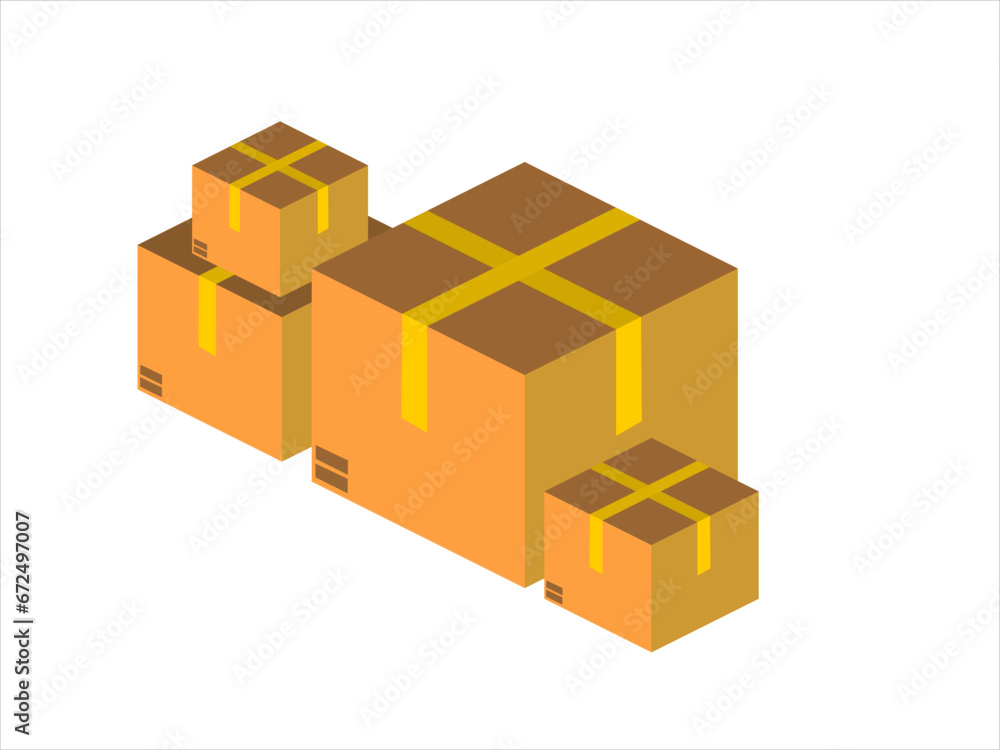 3d render of a building blocks