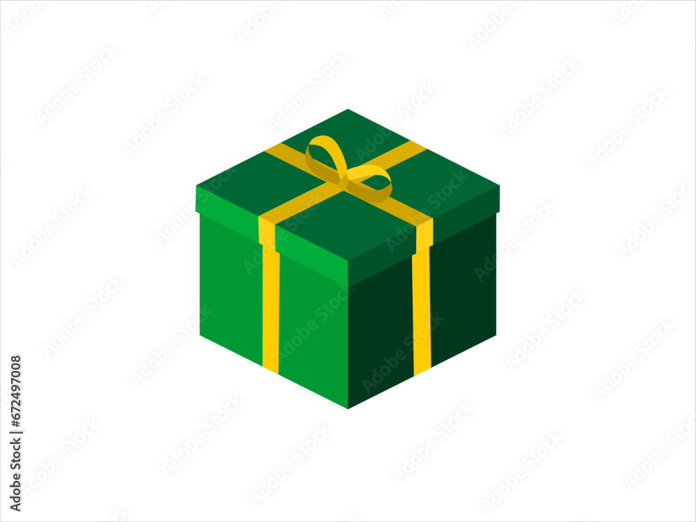 green gift box