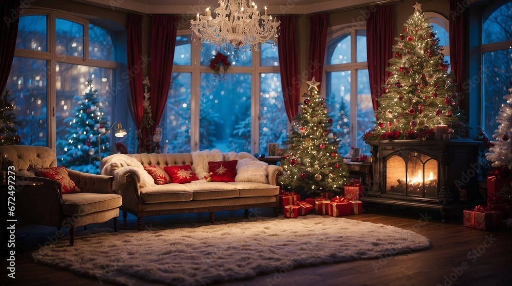 Christmas Living room