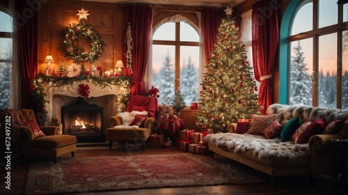Christmas Living room © Resham