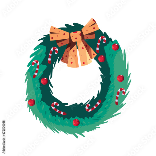 christmas wreath decoration