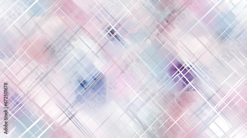 Purple Plaid Pattern Background Image | generative AI