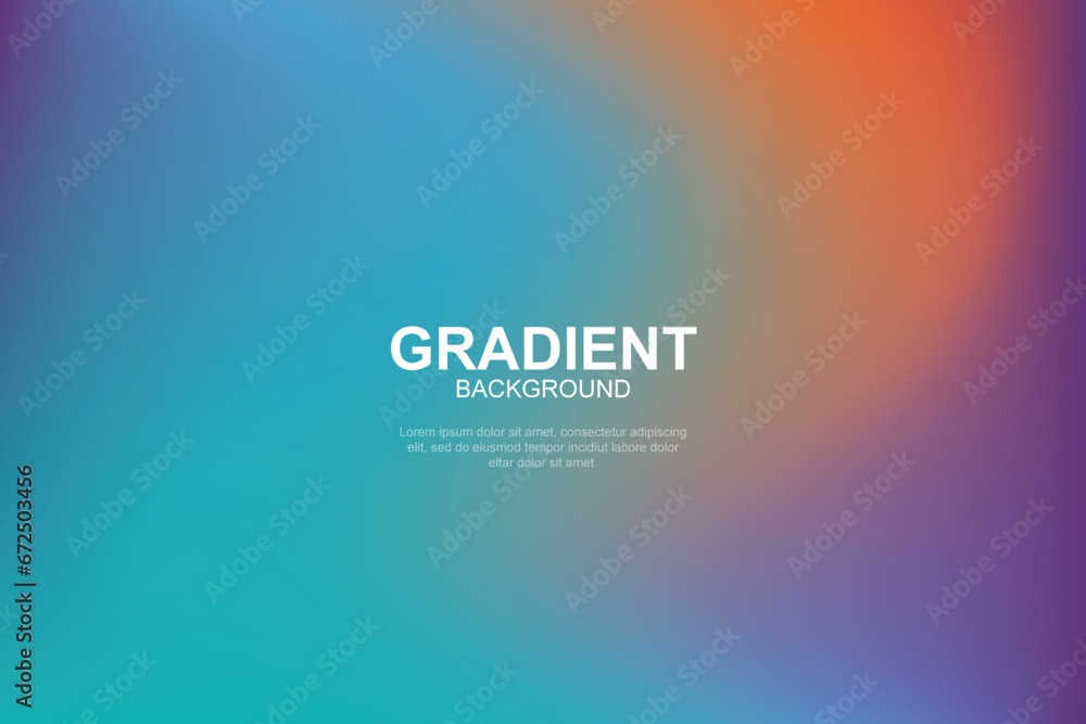 Obraz premium Bright color gradient background