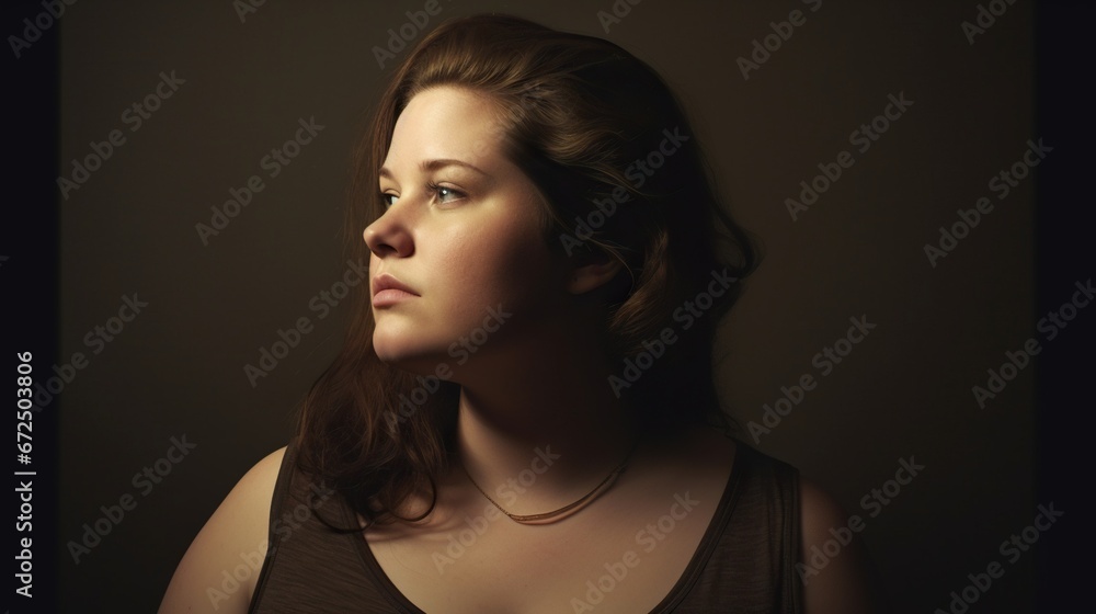 Beautiful intense expressions of an overweight plus size young woman in stunning posing
Beautiful intense expressions of an overweight plus size young woman in stunning posing