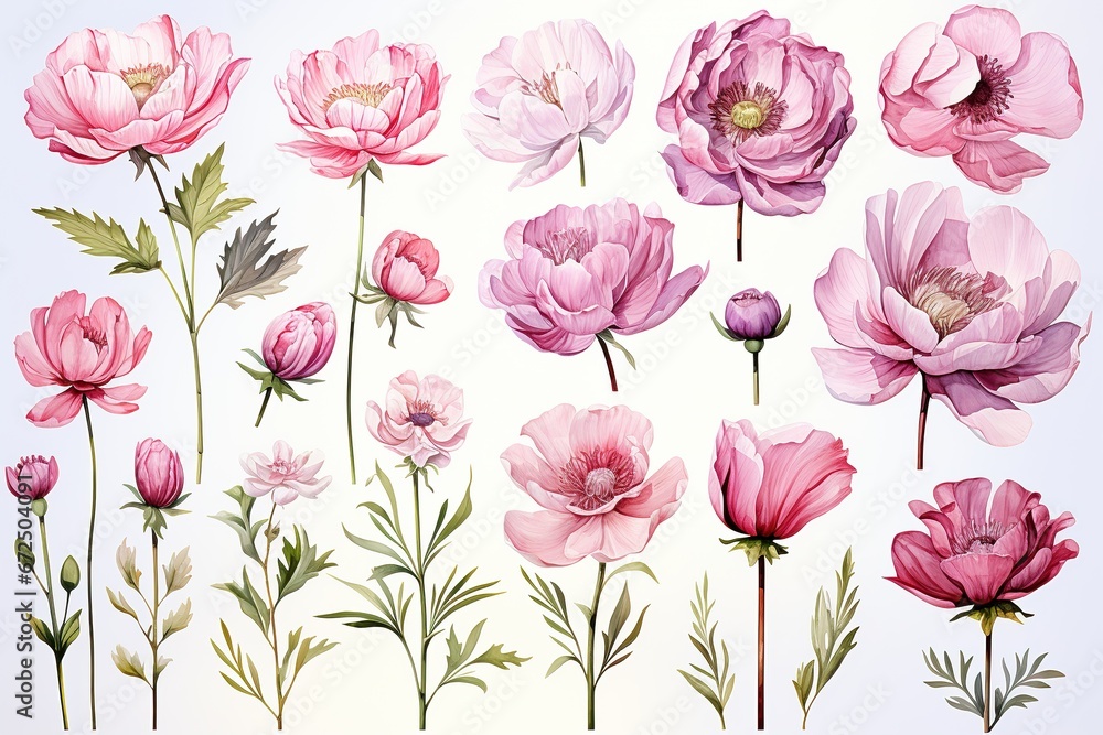 pink tulips seamless pattern pink tulips seamless pattern