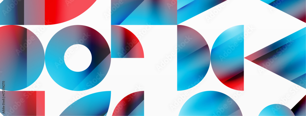 Triangle and circle minimalist composition. Simple elegance meets geometric harmony in captivating visual design for wallpaper, banner, background, landing page, wall art, invitation, prints, posters