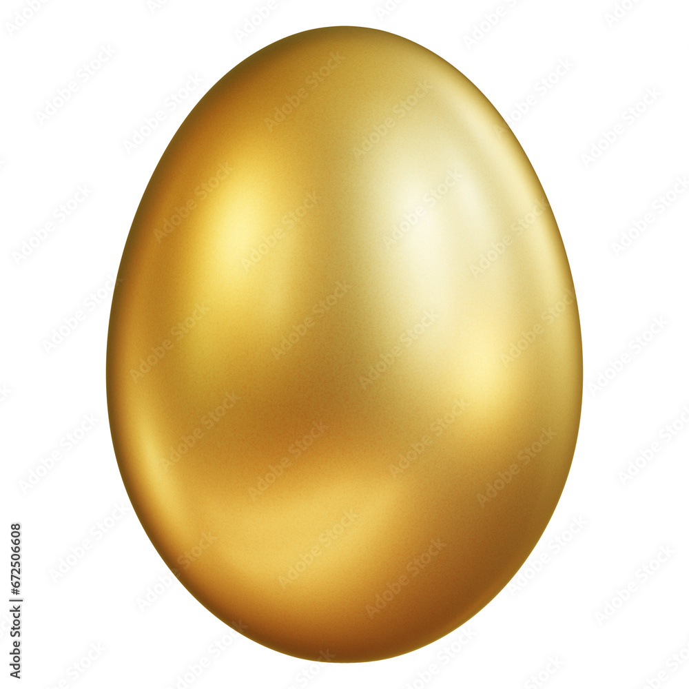 3D Golden Egg 3D Golden Egg