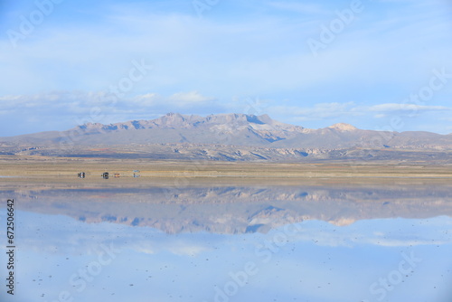 World's Biggest Mirror, Uyuni Salt Desert in Bolivia
