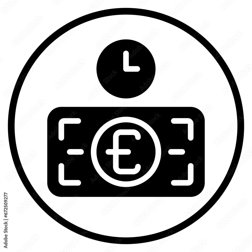 timer glyph icon timer glyph icon