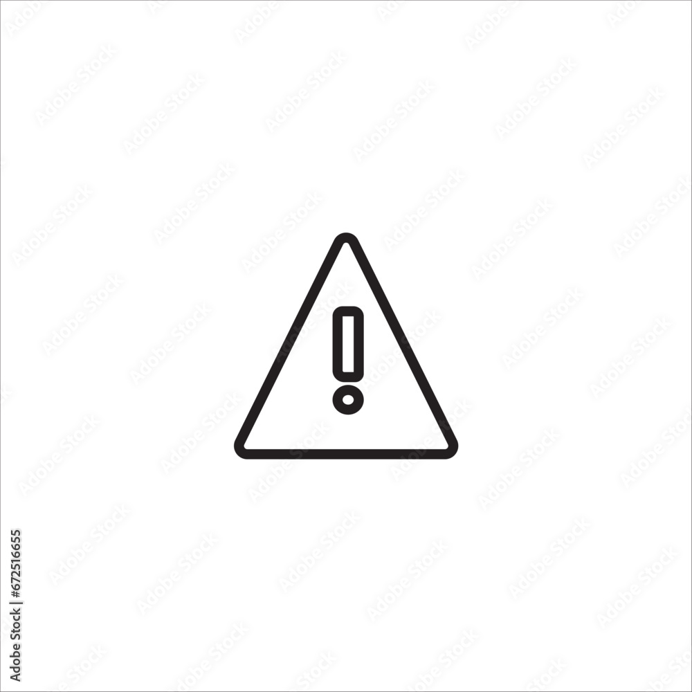 Set of Simple Traffic Warning Related Vector Line Icons. Contains Icons like Warning, Exclamation Mark, Warning Sign and more Set of Simple Traffic Warning Related Vector Line Icons. Contains Icons like Warning, Exclamation Mark, Warning Sign and more