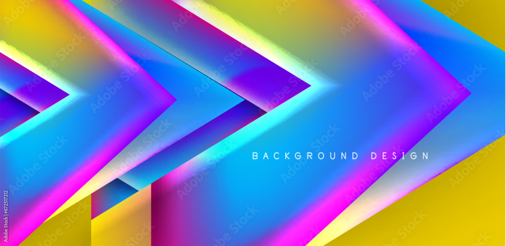 Abstract bakground with overlapping triangles and fluid gradients for covers, templates, flyers, placards, brochures, banners Abstract bakground with overlapping triangles and fluid gradients for covers, templates, flyers, placards, brochures, banners