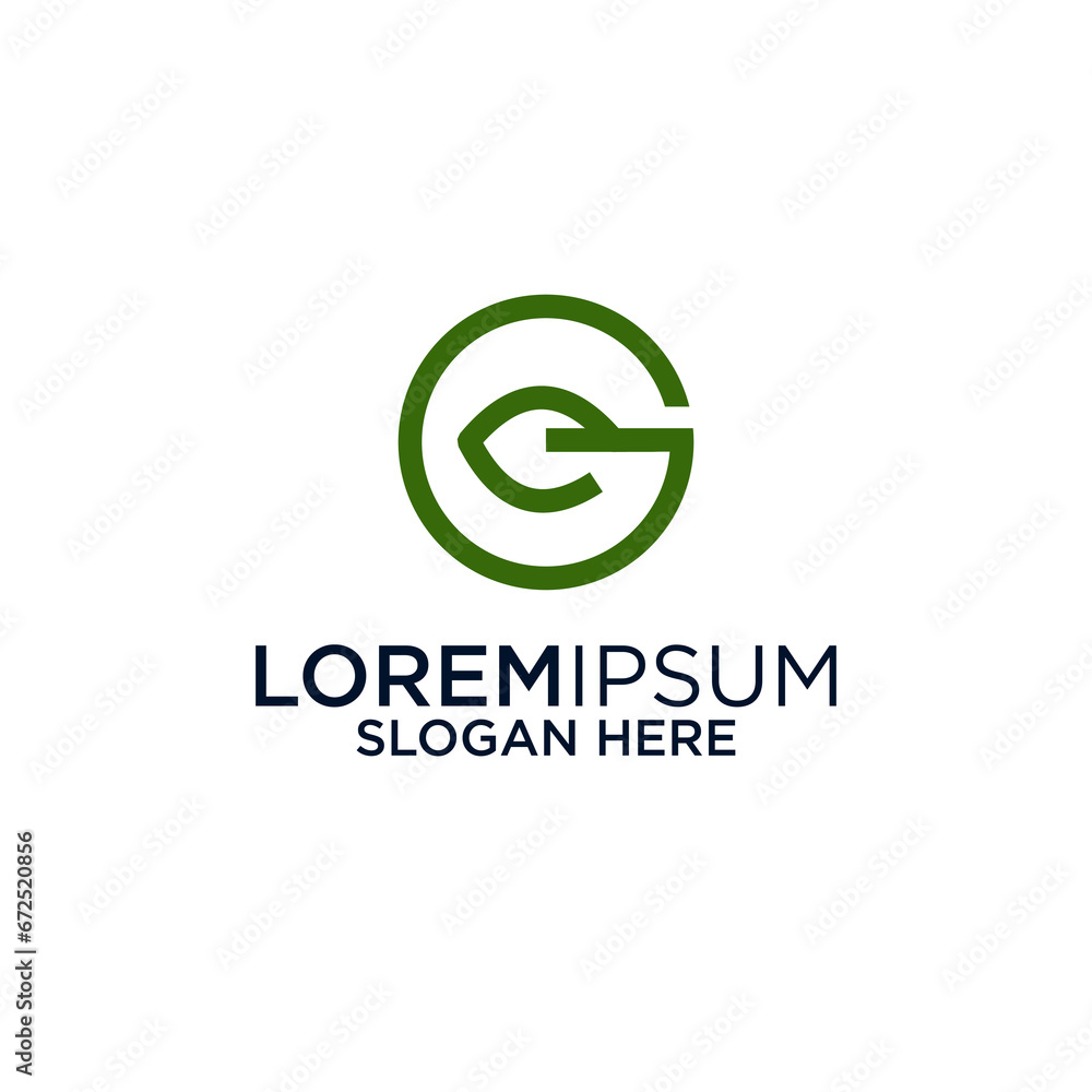 Leaf Letter G Logo Design with Green Leaves on a Branch. Letter G with nature concept. Eco and Organic Letter Vector Illustration. Leaf Letter G Logo Design with Green Leaves on a Branch. Letter G with nature concept. Eco and Organic Letter Vector Illustration.