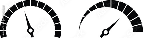 Set of meter board, speeding sign 