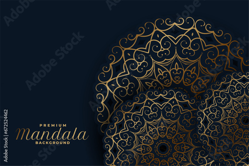 premium ethnic mandala ornament pattern backdrop design