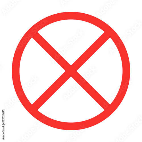 Prohibited icon. Rule and restriction icon. Vector.