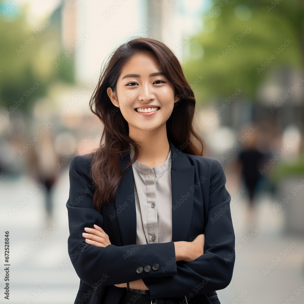 Confidence young asian businesswoman portrait Confidence young asian businesswoman portrait