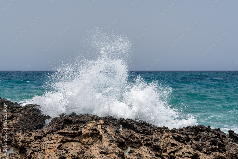 waves on the rocks waves on the rocks