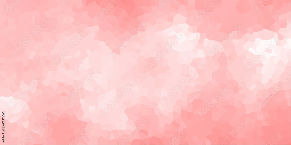 Light pink and black Broken Stained Glass Background with black lines. Voronoi diagram background. Seamless pattern with 3d shapes vector Vintage Illustration background. Geometric Retro tiles pattern Light pink and black Broken Stained Glass Background with black lines. Voronoi diagram background. Seamless pattern with 3d shapes vector Vintage Illustration background. Geometric Retro tiles pattern