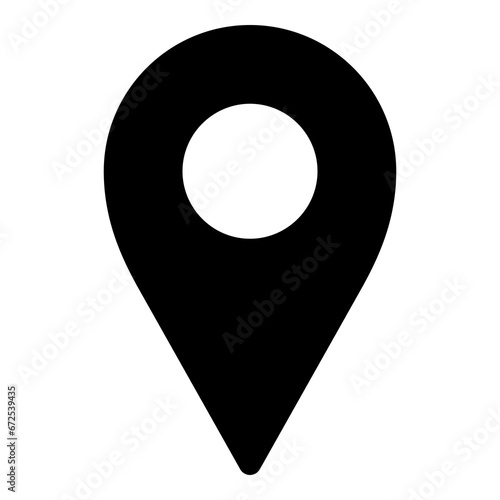 Location icon for map and navigation