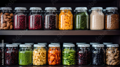 Spices in jar Generative Ai