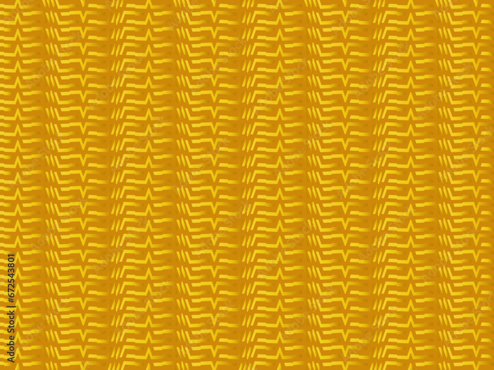 Fototapeta premium Gold background with abstract ornament.