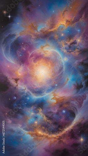 Cosmic Kaleidoscope  The Intricate Beauty of Nebula Exploration