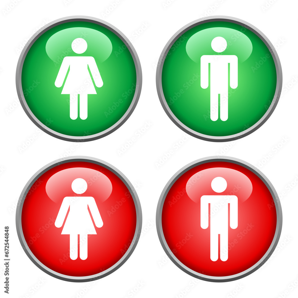 gender icon vector. gender symbol. button gender icon vector. gender symbol. button