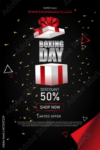 Boxing Day is a holiday observed on December 26 in several countries, including the United Kingdom, Canada, and Australia. photo