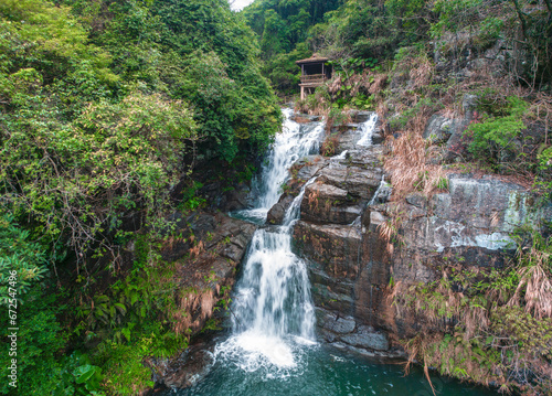 Huangmanzhai Waterfall Scenic Area, Jieyang City, Guangdong Province, China