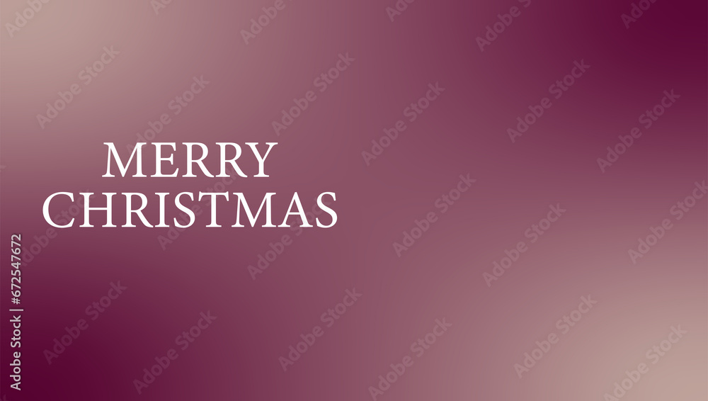 Beautiful Merry Christmas text design illustration 